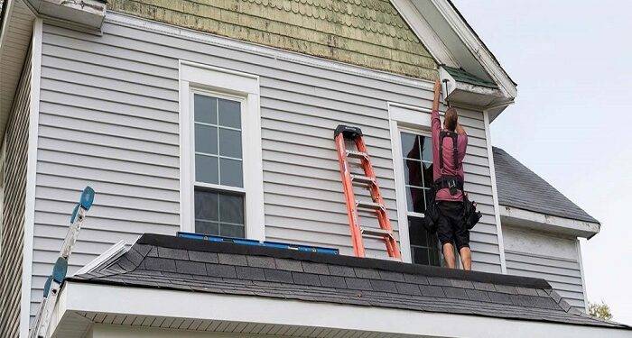 Wood siding: installation features